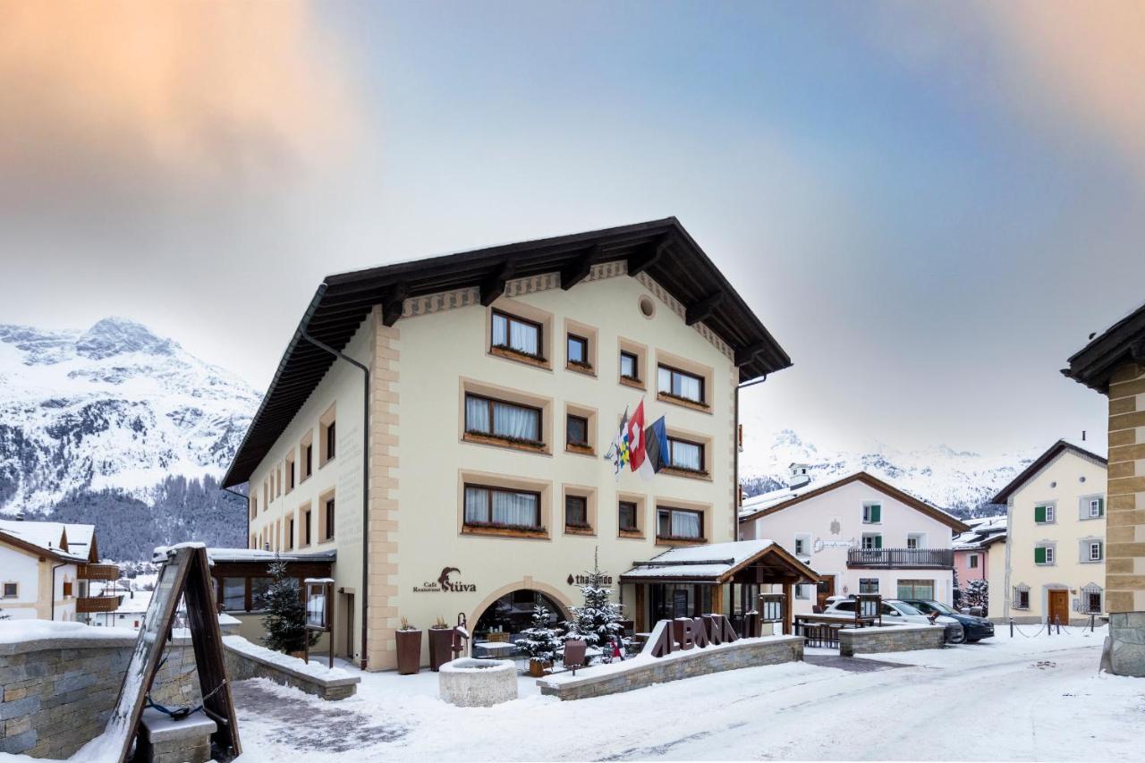 Albana Hotel Silvaplana Kültér fotó