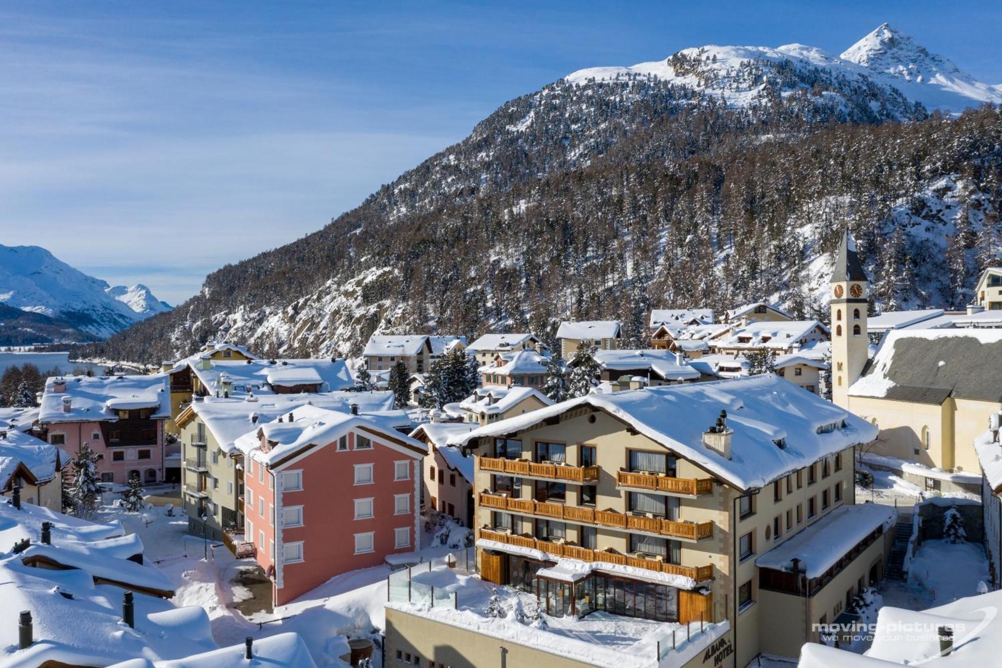 Albana Hotel Silvaplana Kültér fotó