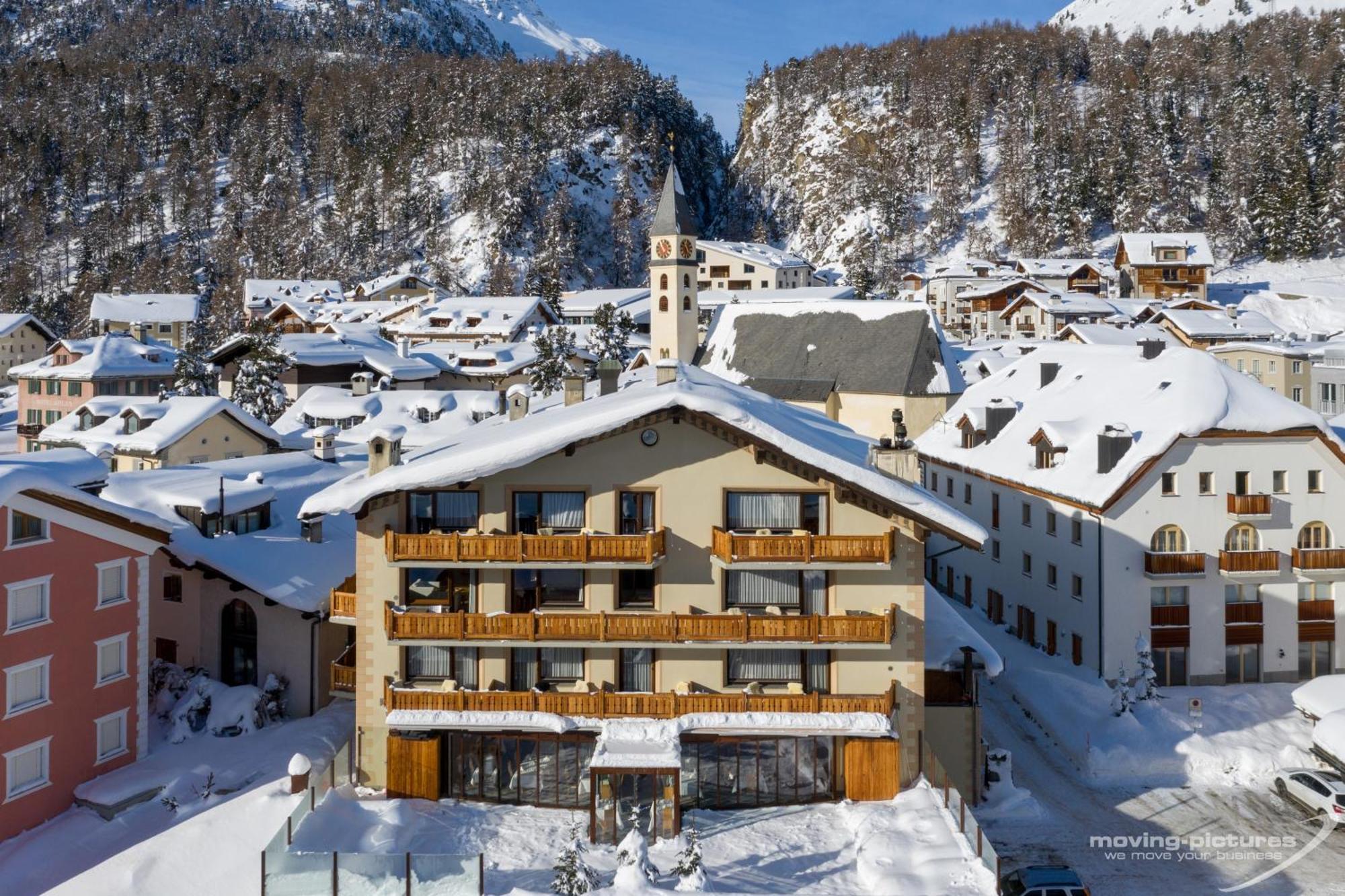 Albana Hotel Silvaplana Kültér fotó