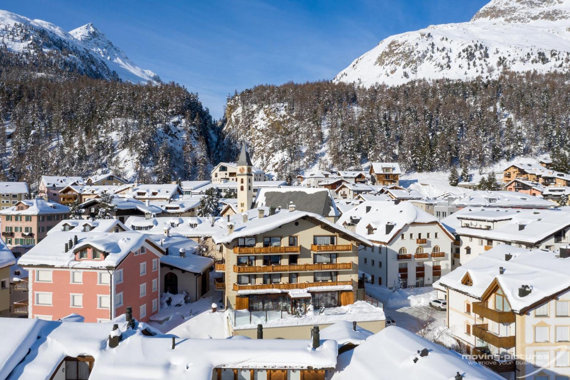 Albana Hotel Silvaplana Kültér fotó